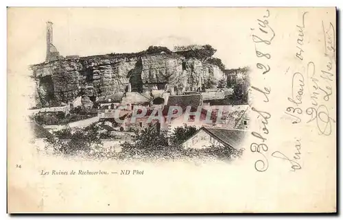 Cartes postales Les Ruines de Rochecorbon