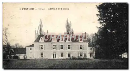 Cartes postales Fondettes Chateau de l'Essay