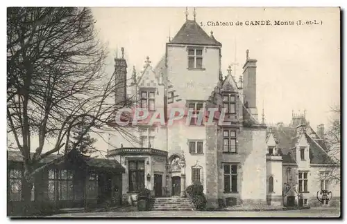 Ansichtskarte AK Chateau De Cande Monts