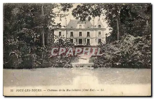 Cartes postales Joue Les Tours Chateau De La Marbelliere