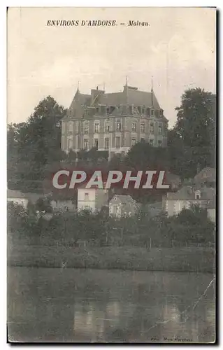 Cartes postales Environs D&#39Amboise Malvau