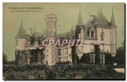 Ansichtskarte AK Chateau De Fontenailles Par Louestault