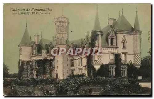 Cartes postales Chateau De Fontenailles Par Louestault