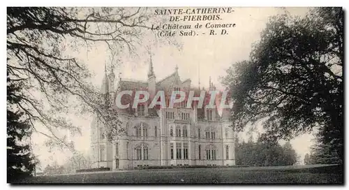 Ansichtskarte AK Sainte Catherine De Fierbois Le Chateau De Comacre