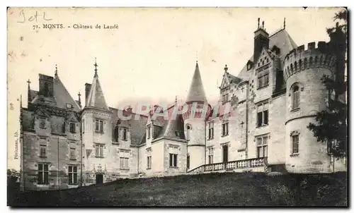 Cartes postales Monts Chateau De Lande