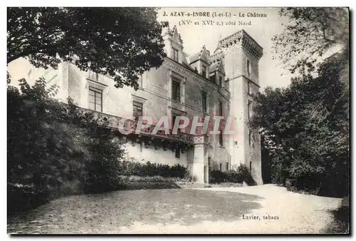 Cartes postales Azay S Indre Le Chateau