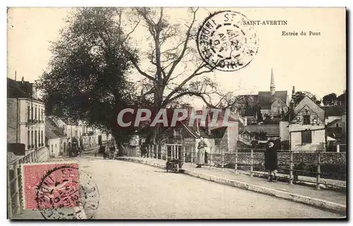 Cartes postales Saint Avertin Entree Du Pont