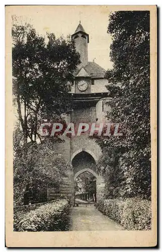 Cartes postales Chateau Renault en Touraine La Tour du chateau et son Horloge