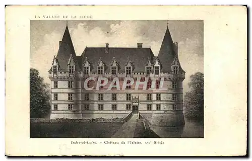 Ansichtskarte AK la vallee De la Loire Indre et Loire chateau de l&#39islette siede