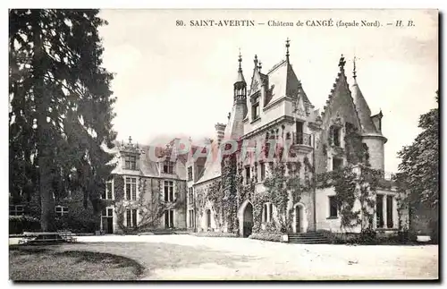 Cartes postales Saint Avertin Chateau de Cange