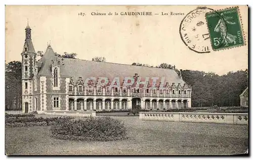 Cartes postales Chateau de la Gaudiniere Les Ecuries