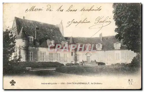 Ansichtskarte AK Indre et Loire Chateaurenault Le Chateau