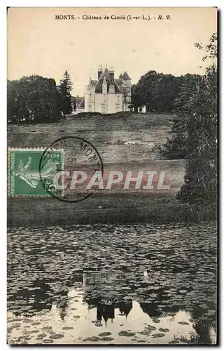 Cartes postales Monts Chateau de Cande