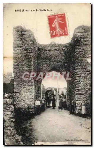 Cartes postales Rille La Vieille Porte