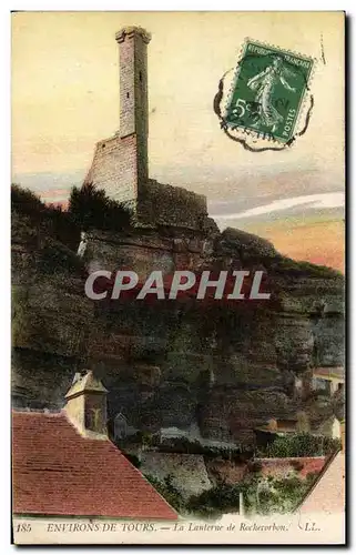 Cartes postales Environs de Tours La lanterne de Rochecorbon