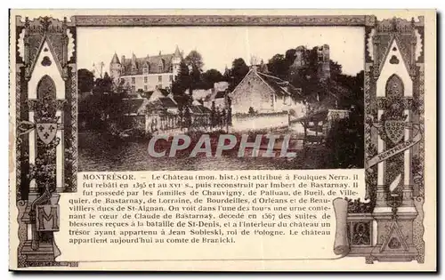 Cartes postales Montresor Le chateau