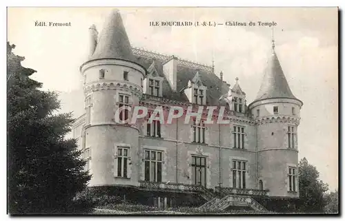 Ansichtskarte AK Ile Bouchard Chateau Du Temple