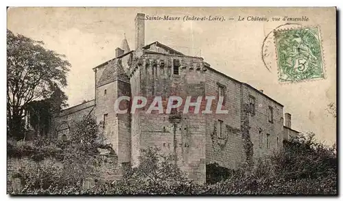 Cartes postales Saint Maure Le Chateau Vue d&#39Ensemble