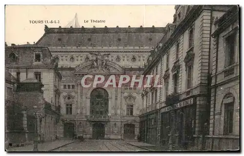 Cartes postales Tours Le Theatre