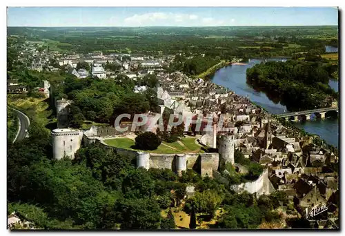 Moderne Karte Chinon Le Chateau