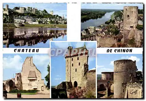 Cartes postales moderne Chateau De Chinon