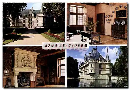 Cartes postales moderne Chateau d'Azay Le Rideau