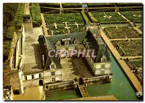 Cartes postales moderne Villandry Le Chateau et les Jardins Renaissance