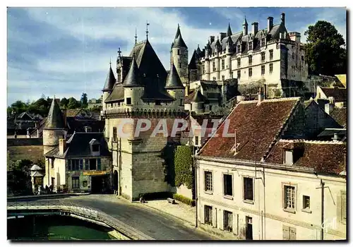 Cartes postales moderne Loches Chateau et Porte des Cordeliers