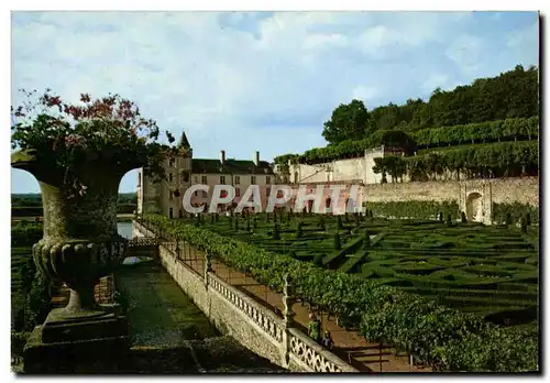 Cartes postales moderne Villandry Le Chateau Renaissance et les jardins