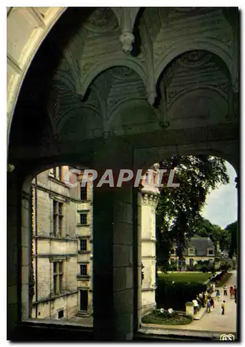 Cartes postales moderne Chateau D'Azay Le Rideau Le Plafond de I'escalier