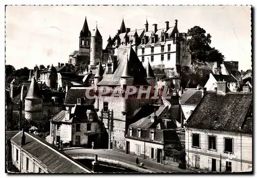 Cartes postales moderne Loches le Chatdau et la Porte des cordeliers