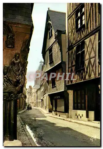 Cartes postales moderne Touraine Tours Vieilles maisons rue du Change