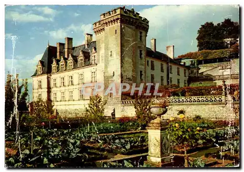 Cartes postales moderne Couleurs Et Lumiere De France Val De loire Chateau de Villandry