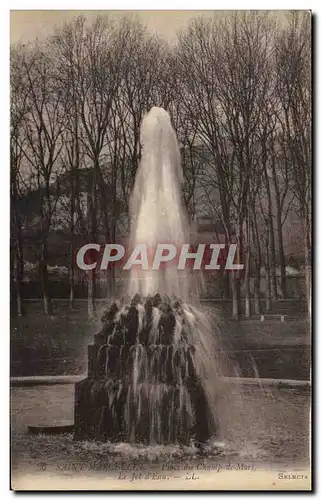 Cartes postales Saint Marchellin du Champ de Mars Le jet d&#39Eau