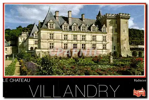 Cartes postales moderne Le Chateau Villandry Les jardins et le chateau