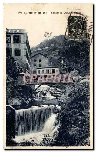 Cartes postales Thiers Cascade Du Creux De l&#39Enfer