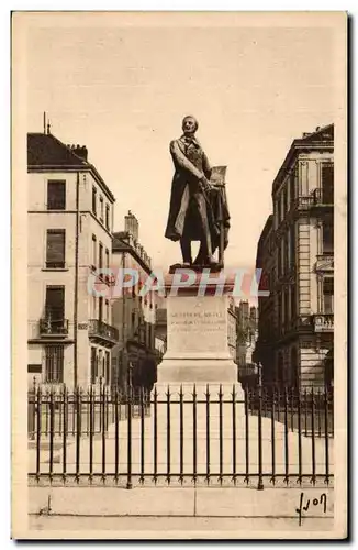 Ansichtskarte AK Le Douce France Chalon Sur Saone Statue De Niepce inventeur de la photographie