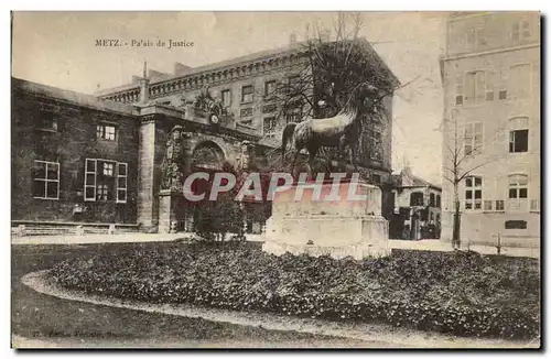 Cartes postales Metz Palais De Justice