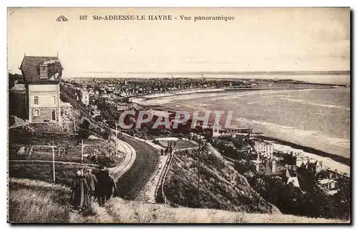 Cartes postales Ste Adresse Le Havre Vue Panoramique