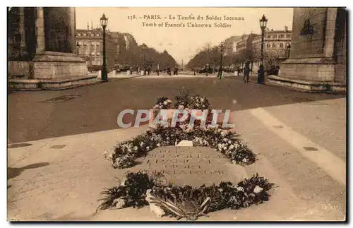 Cartes postales Paris La Tombe du Soldat Inconnu