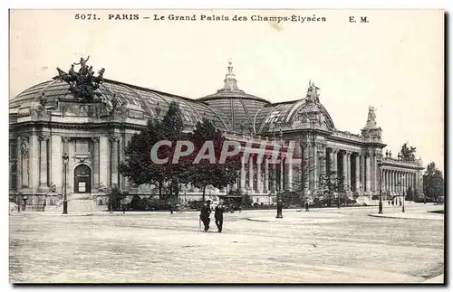 Ansichtskarte AK Paris Le Grand Palais des Champs Elysees