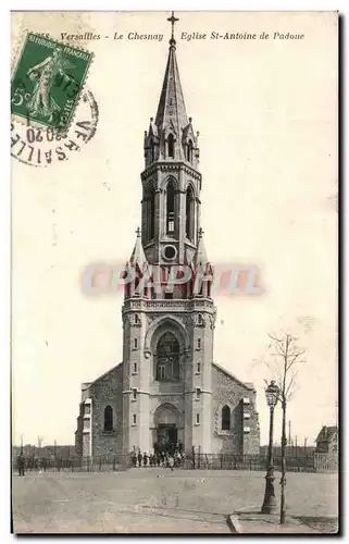 Cartes postales Versailles Le Chesnay Eglise St Antoine de Padoue