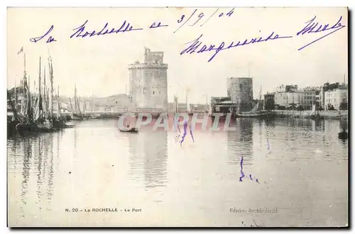 Cartes postales La Rochelle Le Port Bateaux