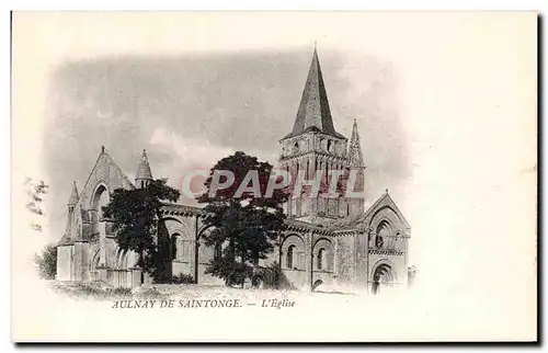 Cartes postales Aulnay De Saintonge L&#39Eglise