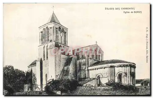 Cartes postales Eglise De Charentes Eglise de Bords