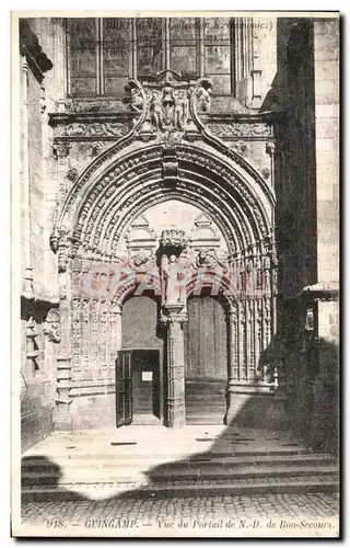 Cartes postales Guingamp Vue De Portail de N D de Bon Secours