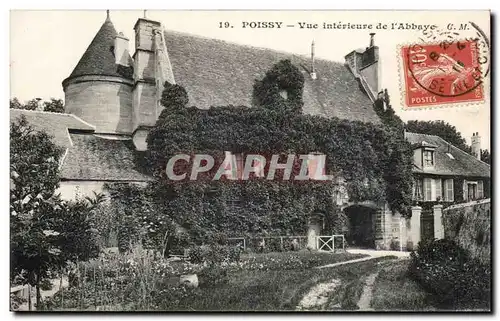 Cartes postales Poissy Vue Interieure De l&#39Abbaye