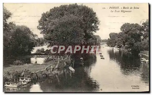 Ansichtskarte AK Poissy Bords De Seine Le Bras Migneaux