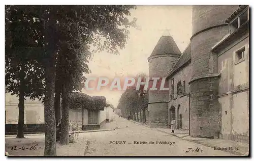 Cartes postales Poissy Entree de l&#39Abbaye