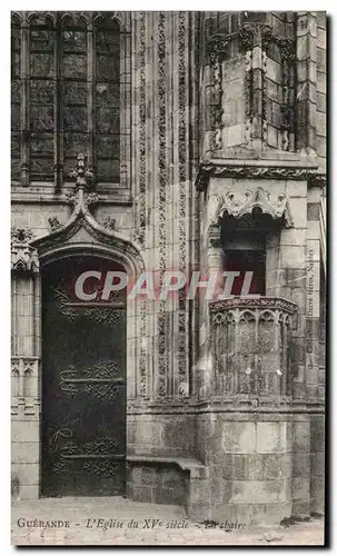 Cartes postales Guerande l&#39Eglise Chaire